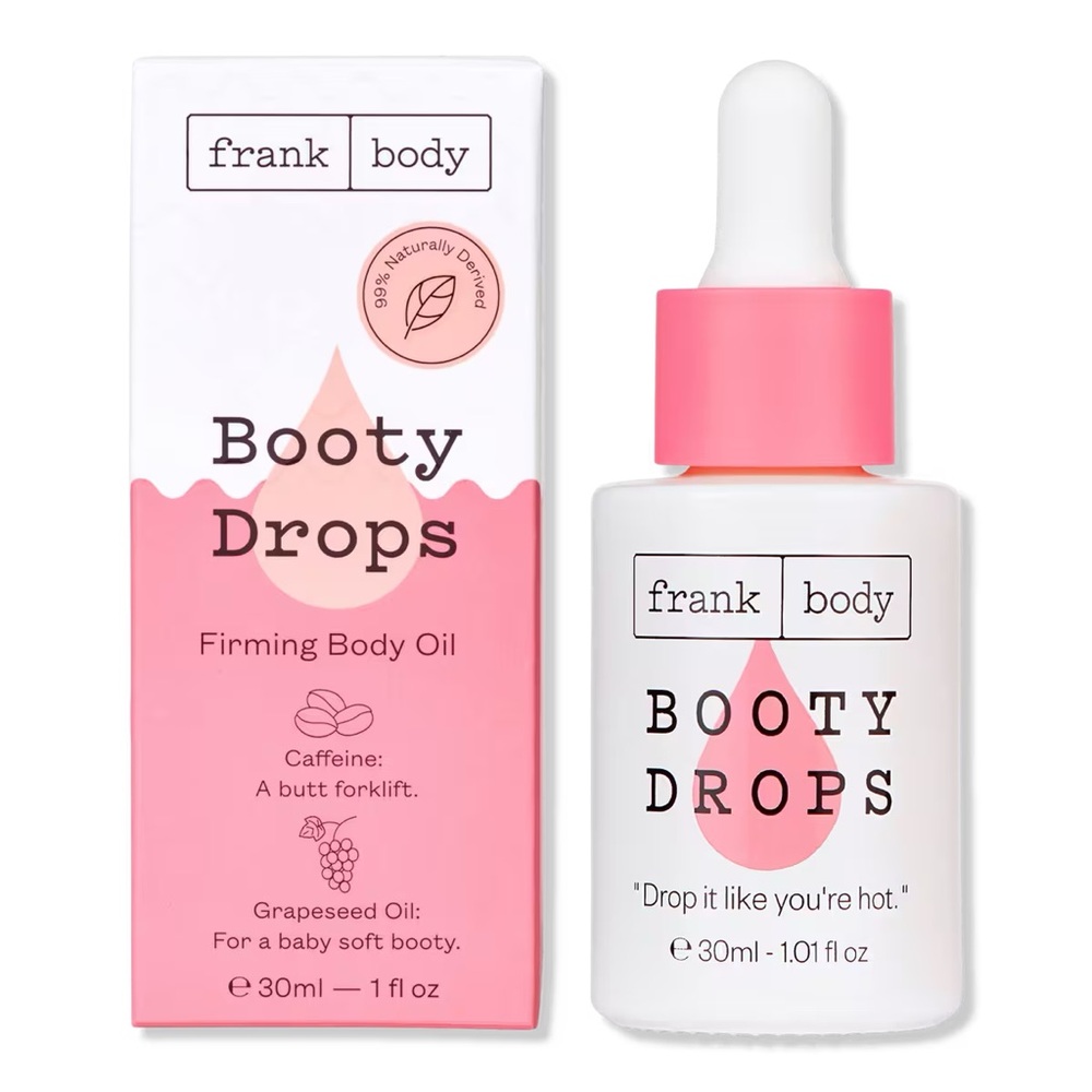NEW Frank Body Booty Drops Firming Body Oil